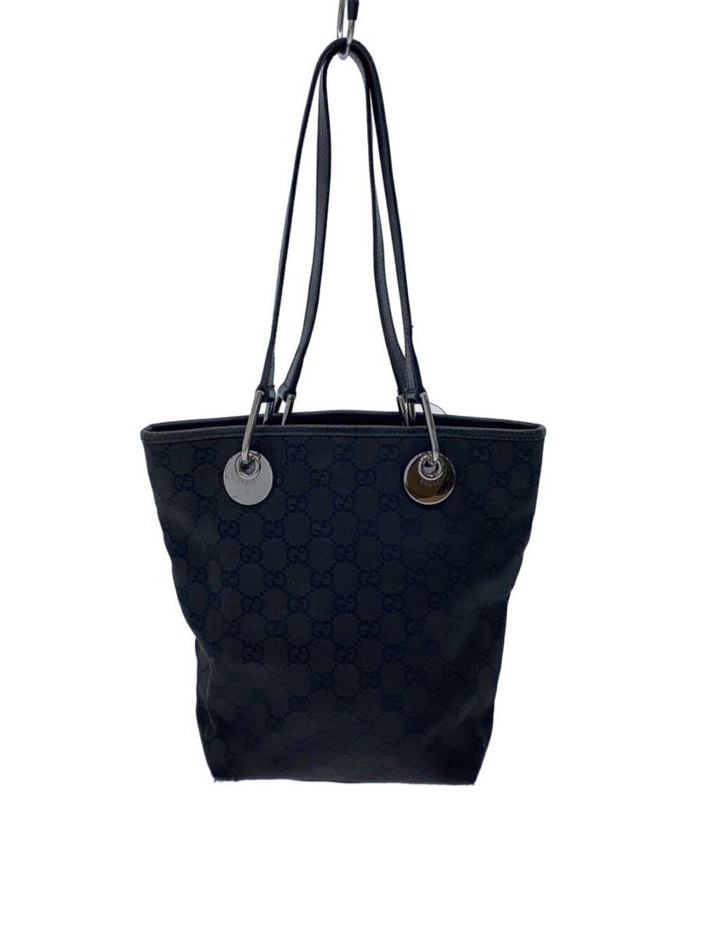Gucci Handbag Canvas Black All over